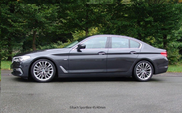 BMW 5 Limousine (G30) mit Eibach Sportline Federn E21-20-022-01-22